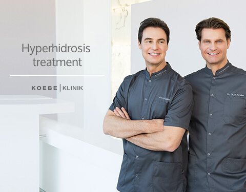 Hyperhidrosis treatment Düsseldorf Koebe Klinik 