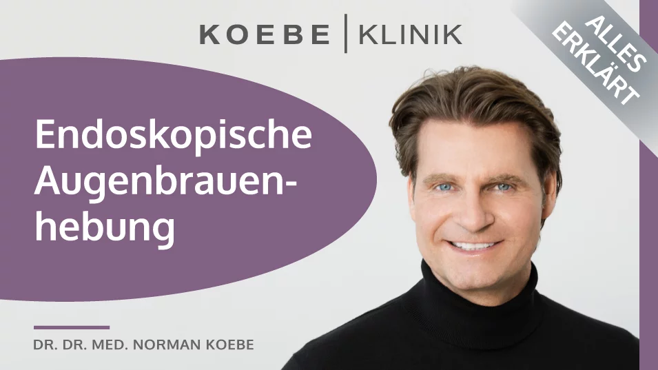 Thumbnail Video Endoskopische Augenbrauenhebung, Koebe Klinik